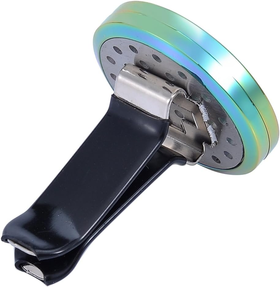 HOUSWEETY Car Air Freshener Aromatherapy Essential Oil Diffuser - Tree of Life Stainless Steel Locket,12 Refill Pads image number 4