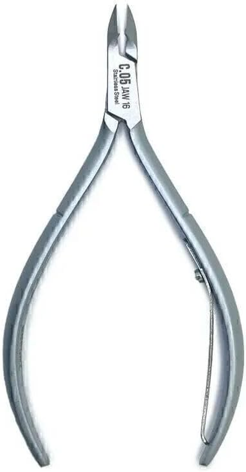 NGHIA - Stainless Steel Nail Cuticle Nipper C.05 - Jaw 16 image number 1