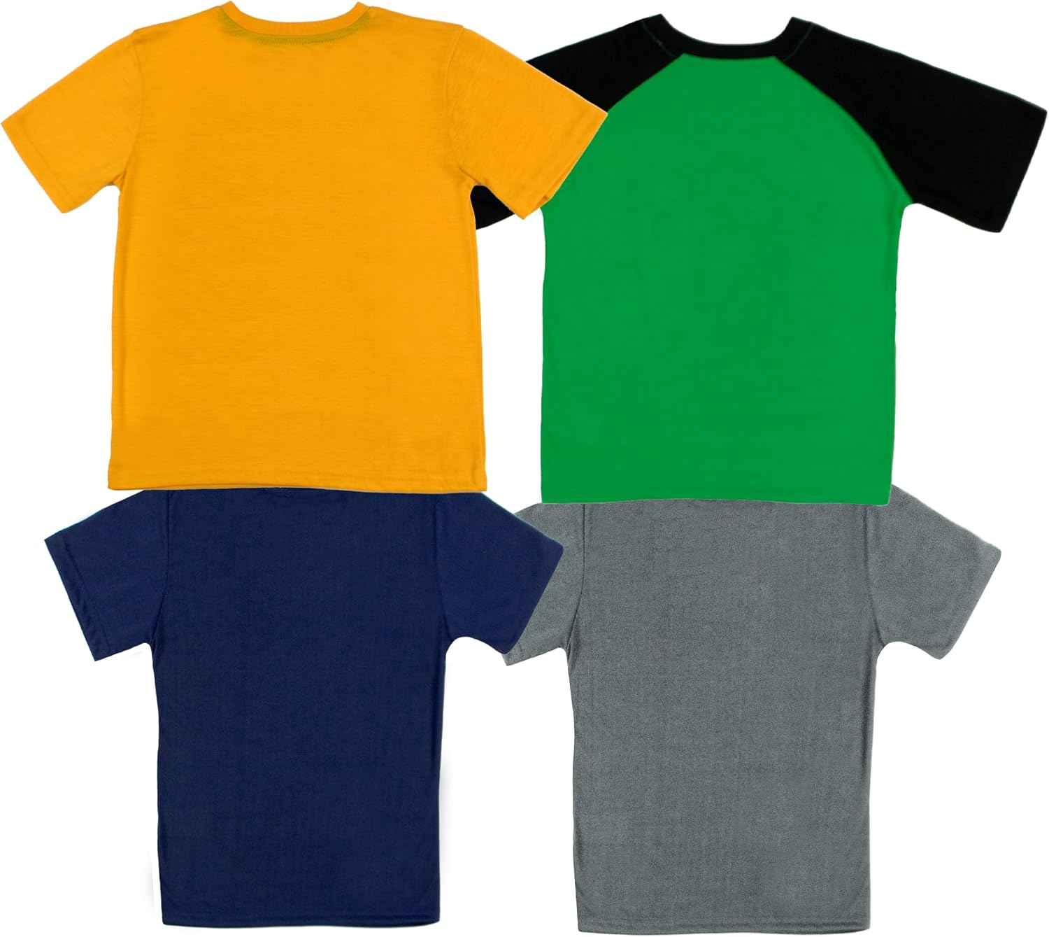 Minecraft Creeper 4 Pack T-Shirt Bundle Set, Shirts for Boys 4-Pack Set image number 5