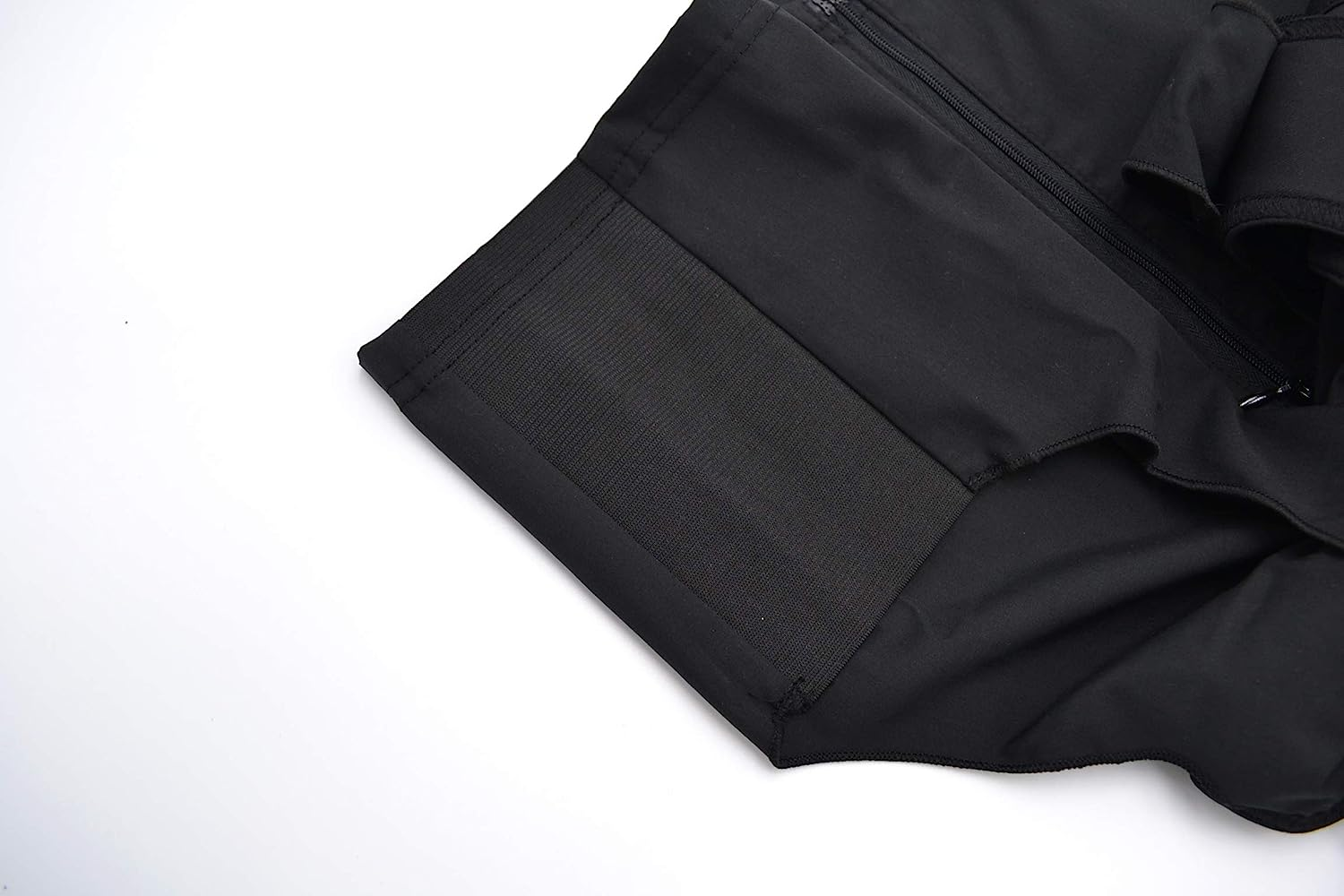 Baronhong Women Trans Lesbian Tomboy Zip up Chest Binder Quick-Drying Swimwear Vest Tank Top+Swimming Pants image number 5