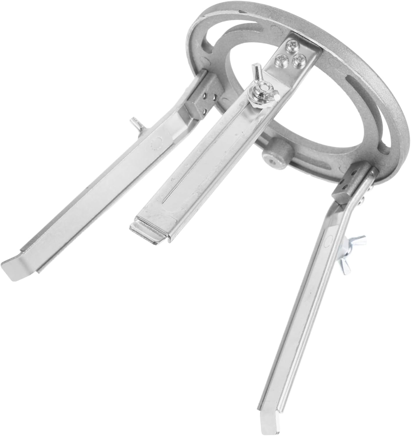 Luxshiny Experimental Stand Adjustable Laboratory Tripod Holder Chemistry Heating Support for Alcohol Lamp Liftyble Stand Detachable Legs for Science Experiments image number 4