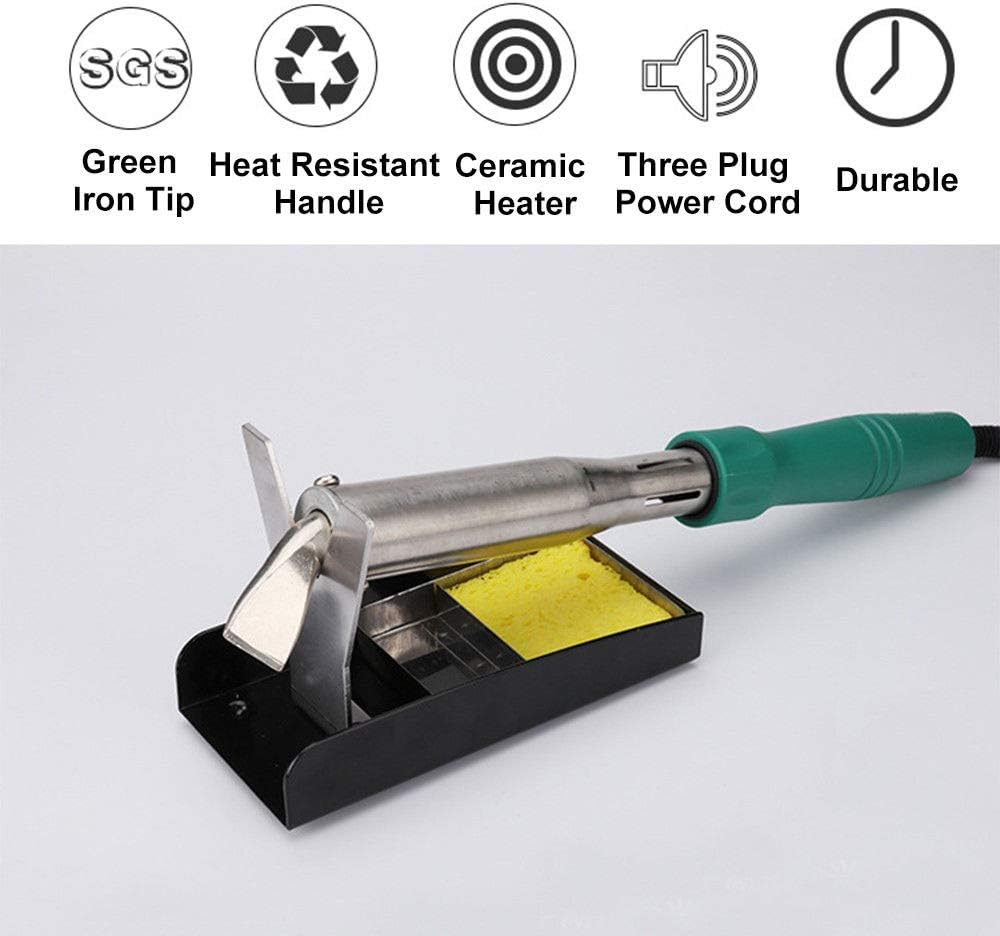 Soldering Iron SENRISE 240V 200W Fast Heated Electric Soldering High Performance Welding Iron Gun Stainless Steel Electronic Repair Tool (Pack of 1)