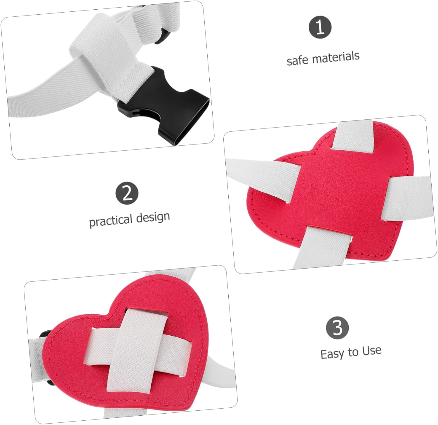 GAROZATION Luggage Straps for Suitcases Travel Belt Elastic Bungee Suitcase Straps Bag image number 3