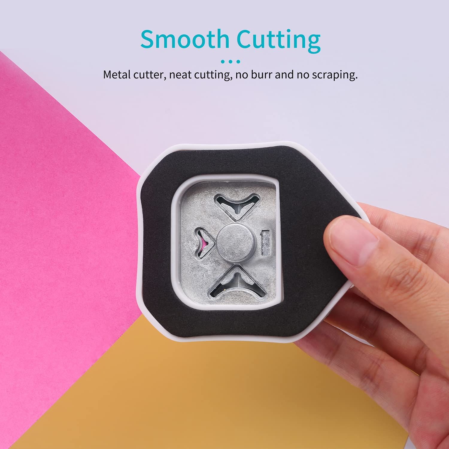 Staright 3-In-1 Corner Rounder Punch R4/R7/R10Mm round Corner Trimmer Cutter for Card Photo Paper Laminating Pouches image number 4