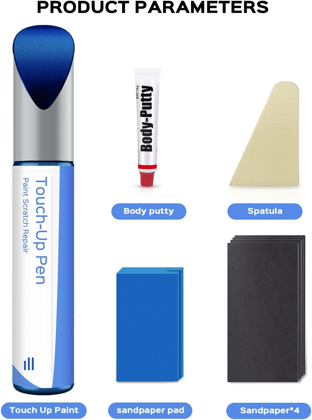 WR Blue Pearl(K7X) Touch up Paint Repair Kit Compatible with Subaru - DIY Kit Exactly Matches Chips and Nicks