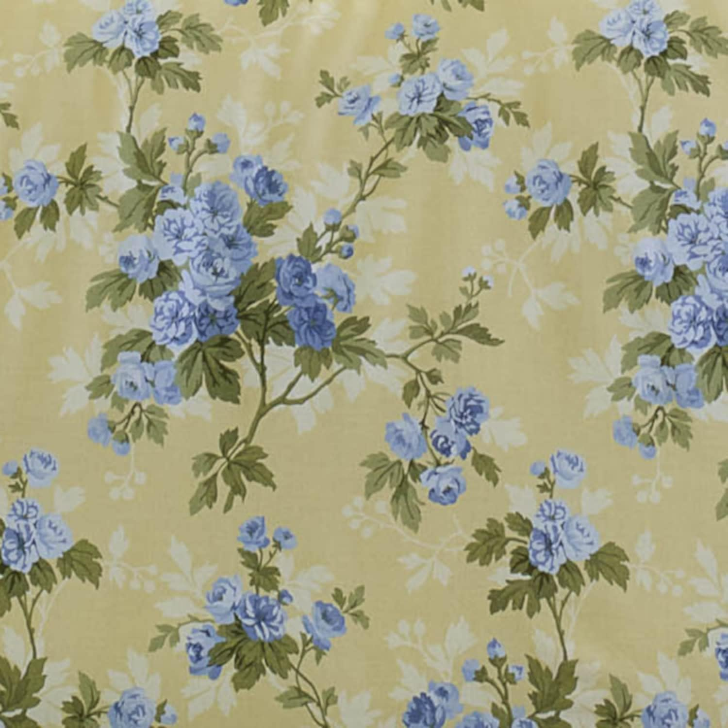 Laura Ashley - King Duvet Cover Set, Reversible Cotton Bedding with Matching Shams, Includes Bonus Euro Shams & Throw Pillow Covers (Cassidy Yellow, King) image number 3