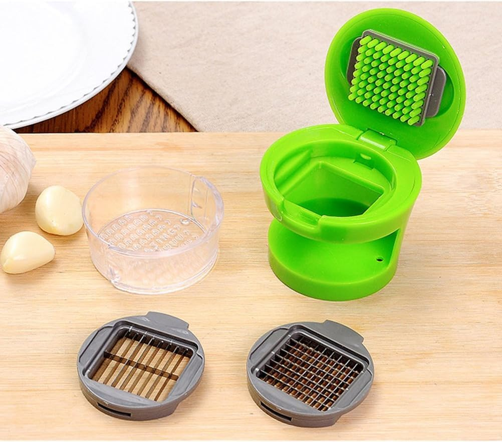 KOMUNJ Stainless Steel Ginger and Garlic Juicer and Slicer, Garlic Cutter, Garlic and Ginger Juicer Practical Kitchen Gadgets image number 3