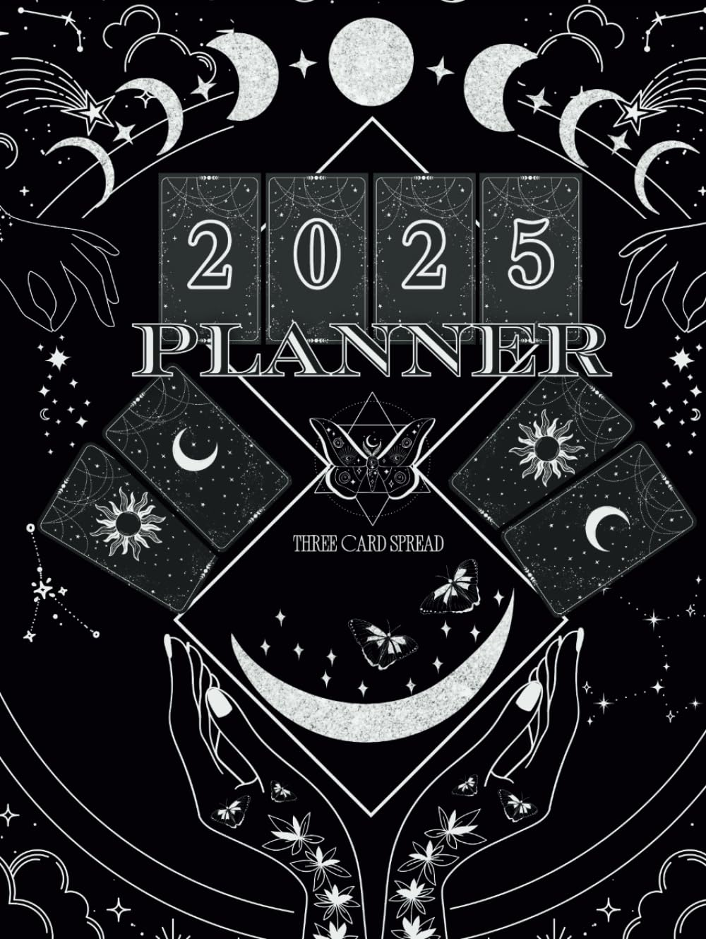 2025 Witchcraft Planner & Ritual Workbook: Featuring a Moon Phases Calendar, Personalized Birth Chart Astrology, and Tarot Insights for Magical Planning image number 1