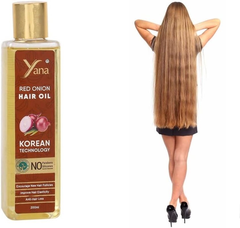 Onion Hair Oil for Fall Control & Growth, Strengthen Frizzy & Dry by Korean Technology image number 6