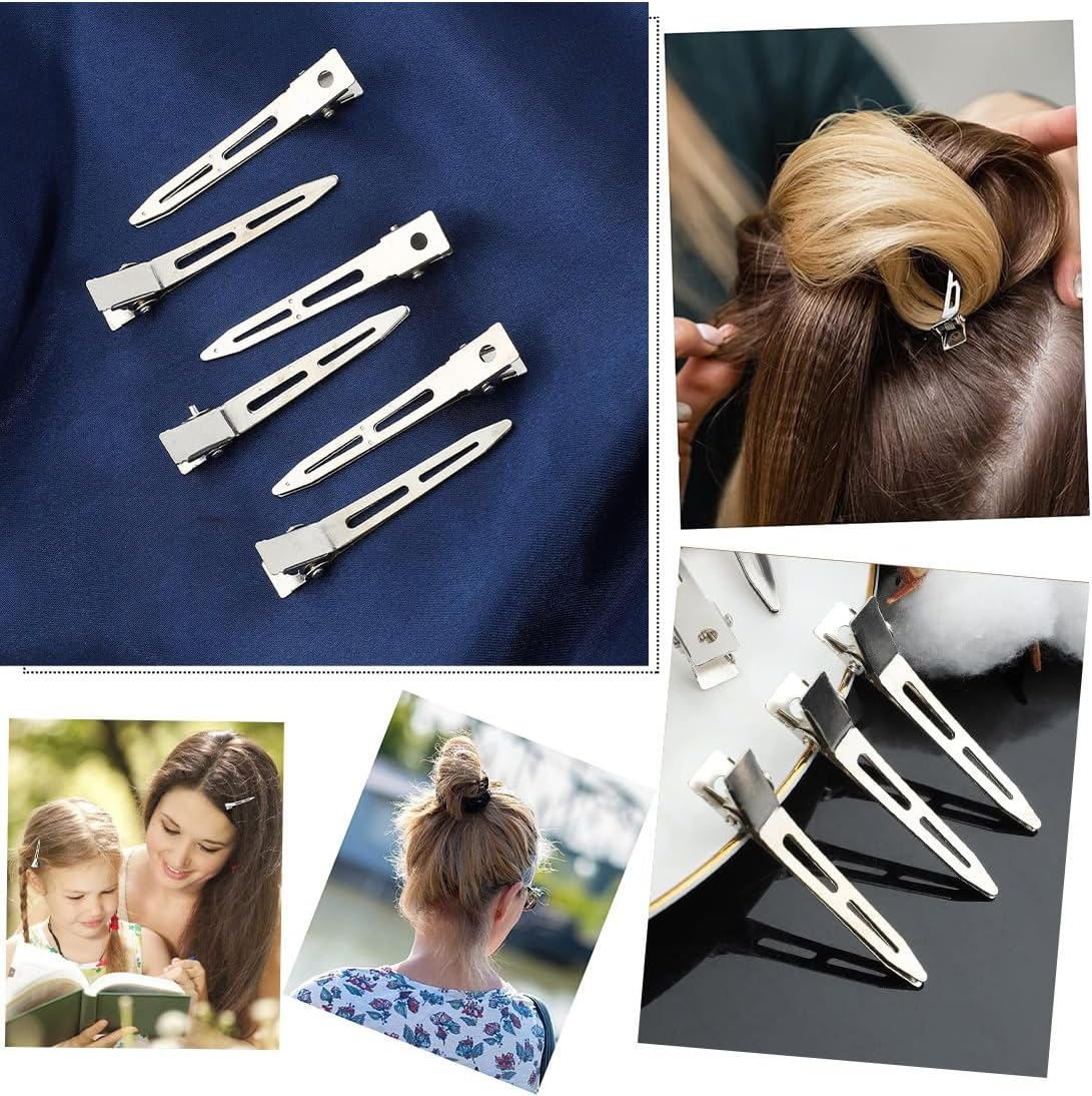 Aililong Pack of 60 Hair Clips, Alligator Clips, Hair Clips for Women, Hair Clips, Hairdressing Supplies, Hair Clips for Styling, 2.2 Inch Hair Clips, Small Hair Clips for Women image number 4