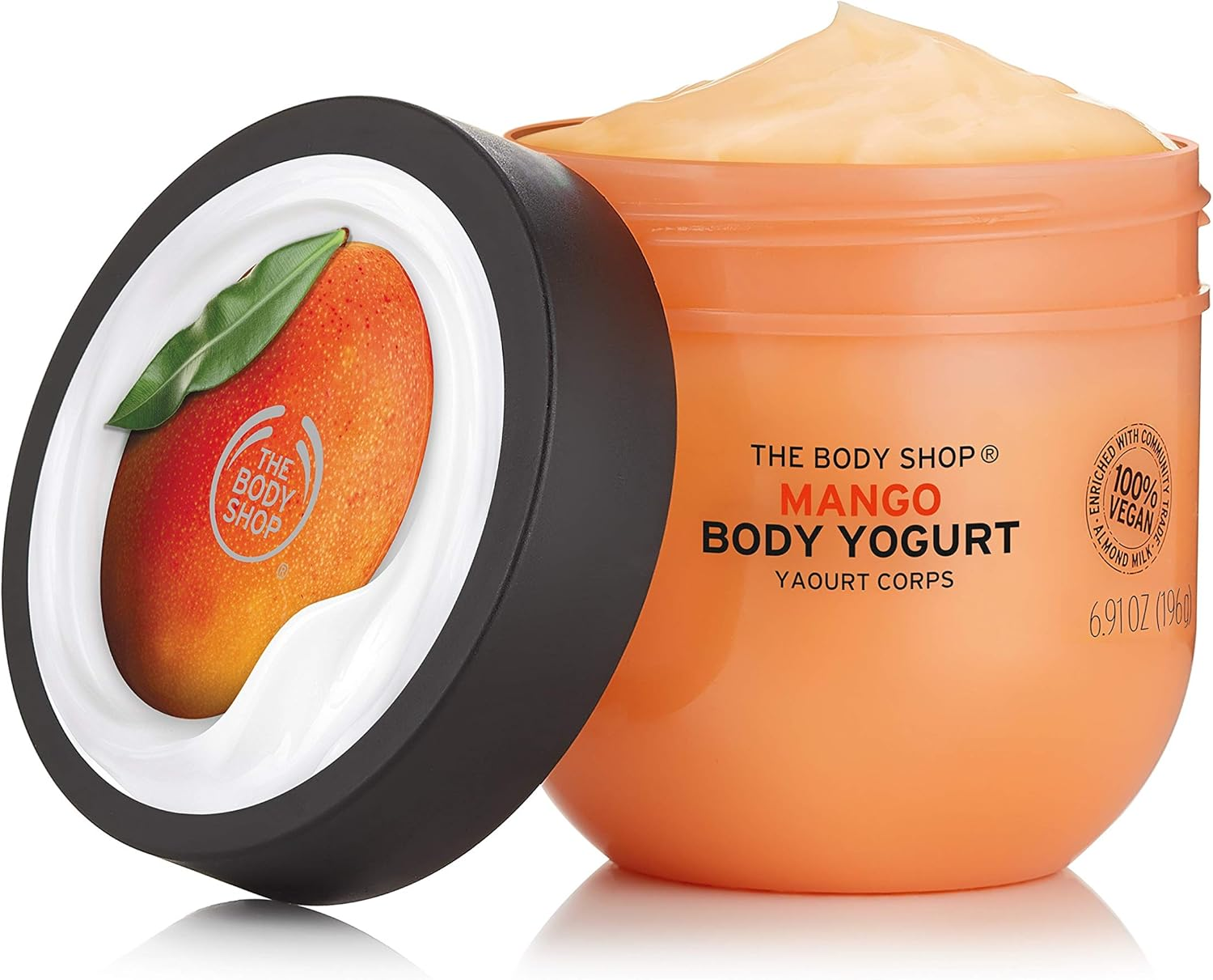 The Body Shop Mango Body Yogurt 48Hr Moisturizer 100% Vegan 6.98 Fl.Oz image number 1