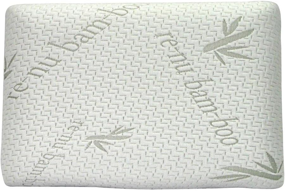 Ramesses Bamboo Memory Foam Pillows 2-Pieces, White