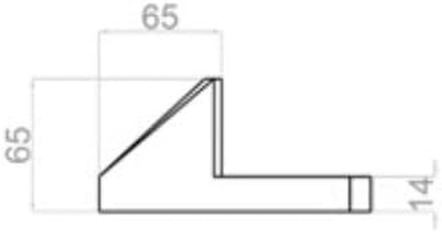 WDB Door Stop Floor 150 X 130 Mm, Black, 1 Set of 1 Piece, Galvanised Steel & Rubber, Suitable for Swing Gates & Heavy Doors image number 5
