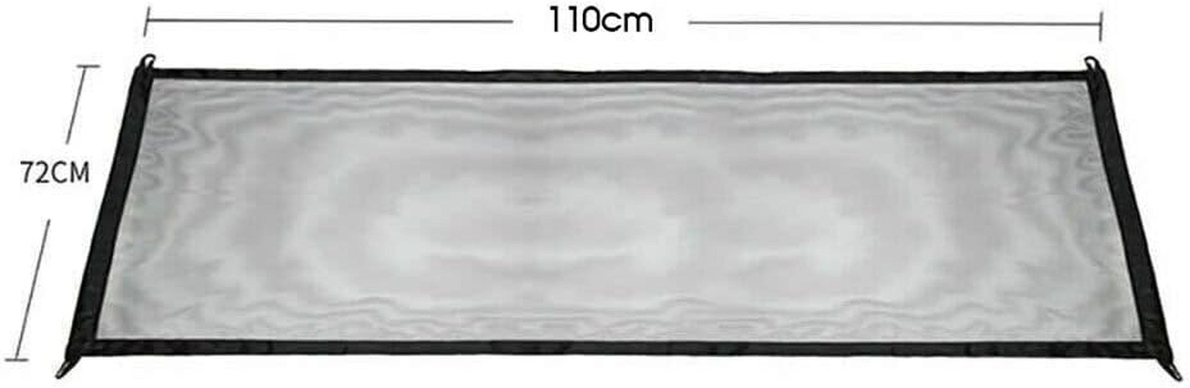 Safety Enclosure Dog Gate Safe Pet Barrier Mesh Anywhere Magic Guard Install (72 * 180CM) image number 2