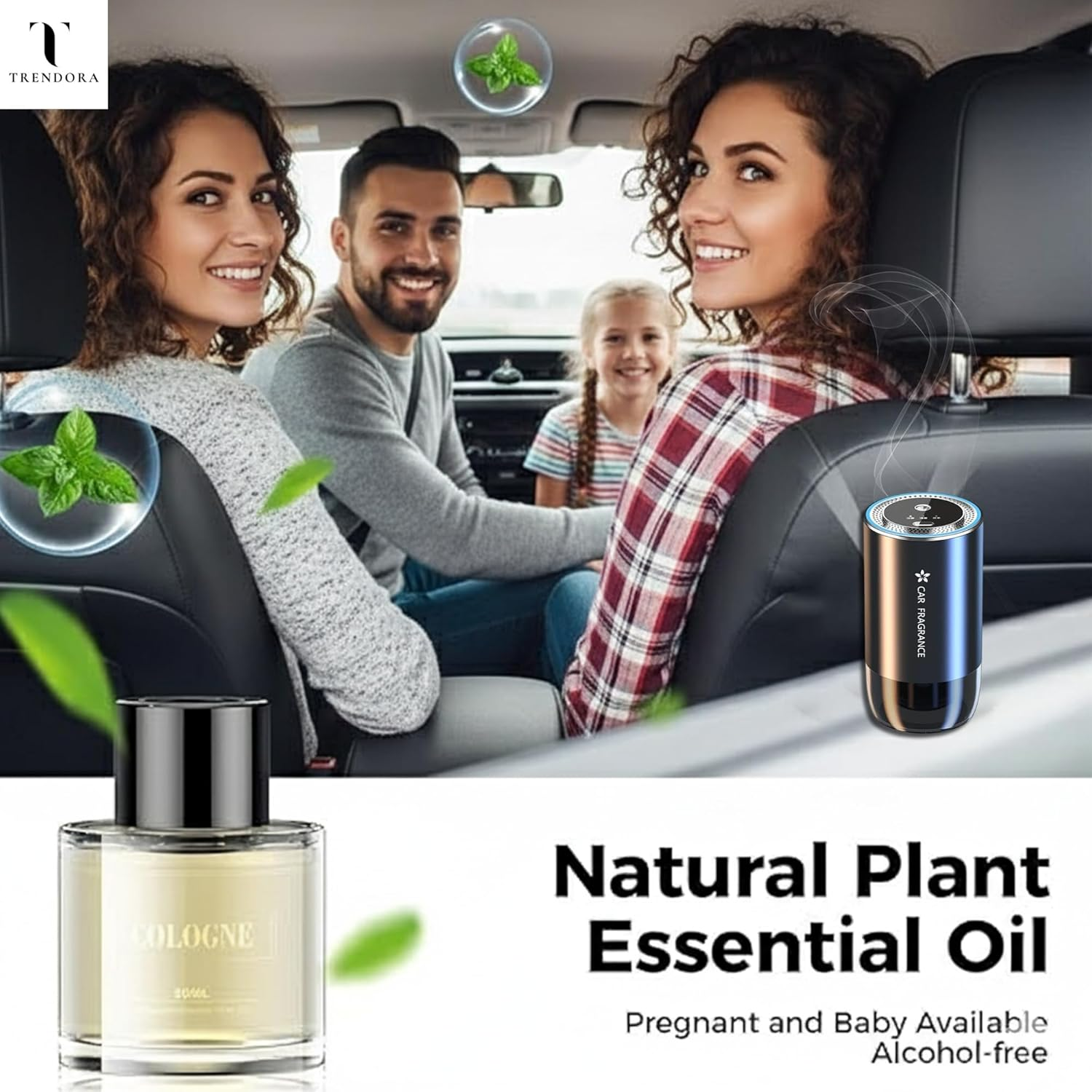 Essential Oil Diffuser &ndash; USB Rechargeable Aromatherapy Device with 3-Speed Mist Control | Sleek Aluminium Alloy + PC Body | Portable, Quiet & Compact for Home, Office, Car & Travel. image number 1