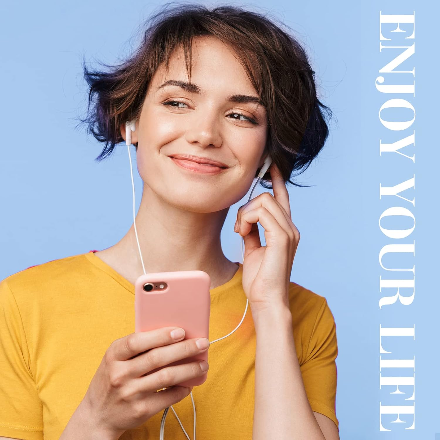 Kanayu 100 Pack Wired Earbuds - White in Ear Headphones - Basic Student Earbuds - No Microphone - 3.5 MM Jack - Suitable for Kids, Schools, Libraries, Laptop image number 1