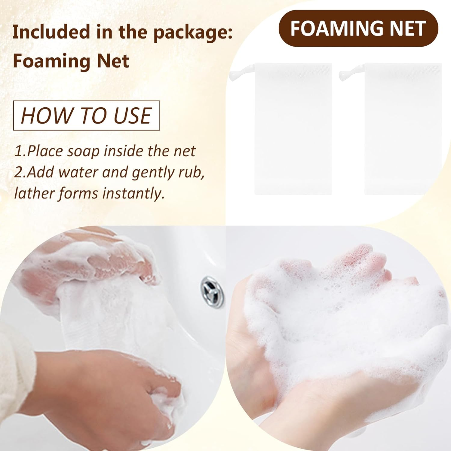 Dark Spot Remover Soap Bars,Turmeric Soap Bar,For Body & Face with Vitamin C, E, Retinol, Collagen,Shea Butter,Infused with Hyaluronic Acid, 2 Pack,Natural Soap for Men,Women image number 4