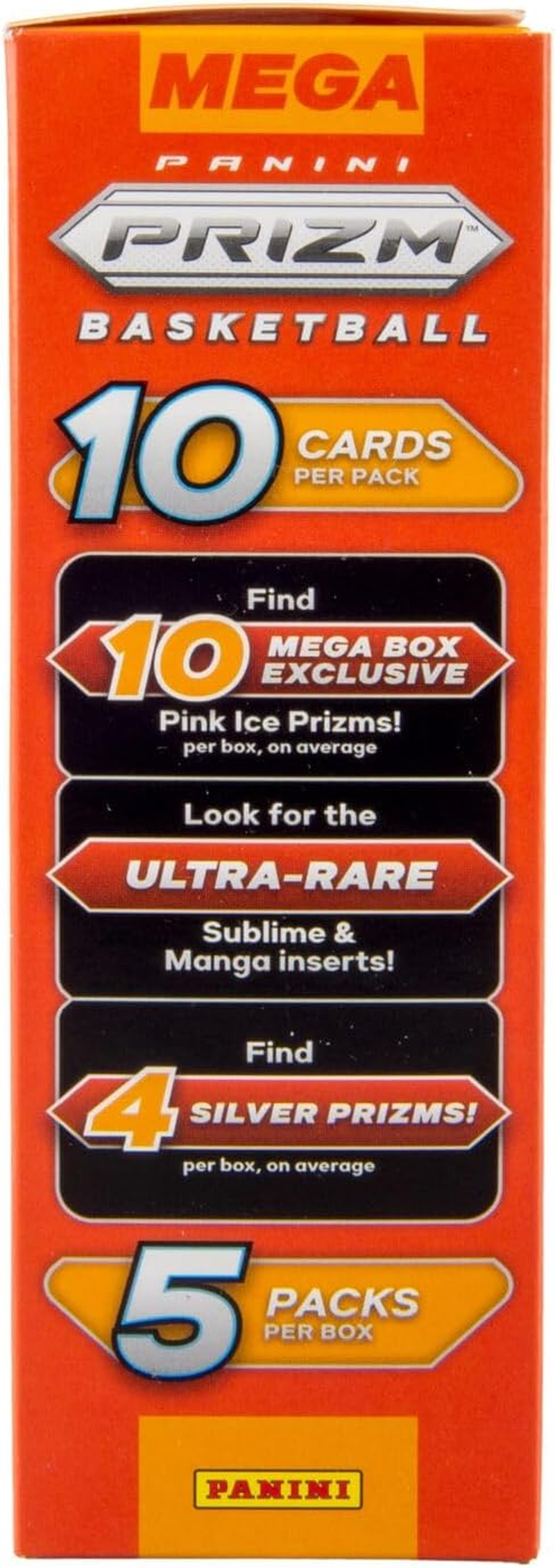 2024-25 Panini NBA Prizm Basketball Trading Cards Mega Box