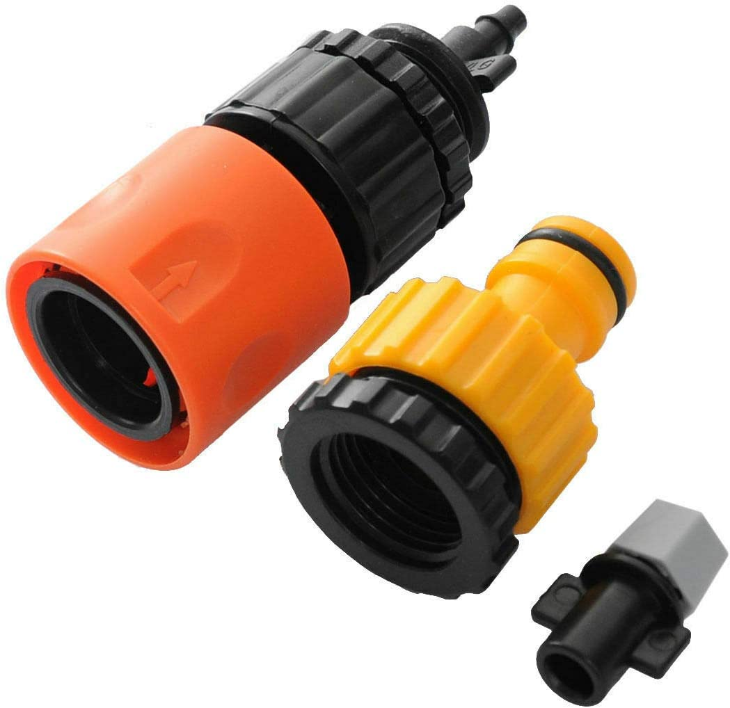 2RZ Misting Cooling System Kit, Irrigation System 82FT(25M) Misting Line DIY Outdoor +25 Plastic Mist Nozzle for Lawn Patio Garden Greenhouse image number 4