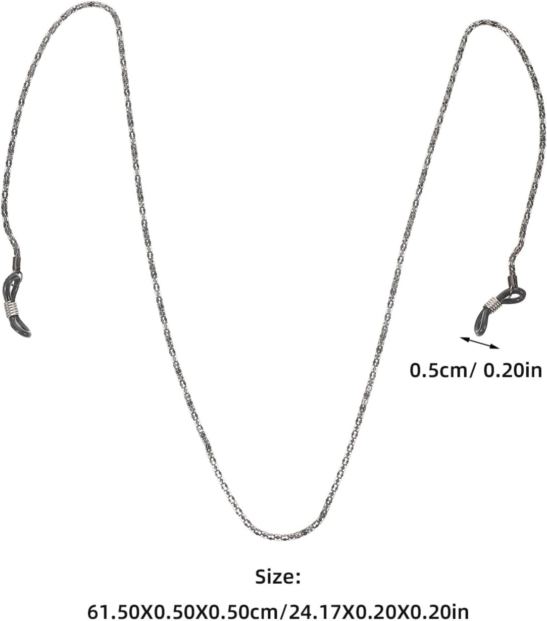 GALPADA Fashionable Eyeglass Chain for Women Stainless Steel Glasses Holder Secure Fastening Stylish Sunglasses Strap for Active Lifestyles and Everyday Use image number 3