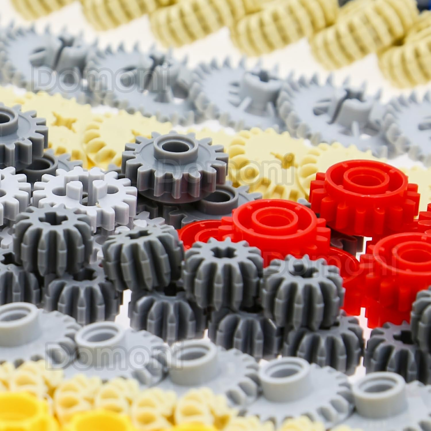 Technic Parts for  Kits, 466 Pieces Car Gear Axle Pin Chain Link Tire Wheels Building Blocks Set - Compatible with Major Brands image number 5