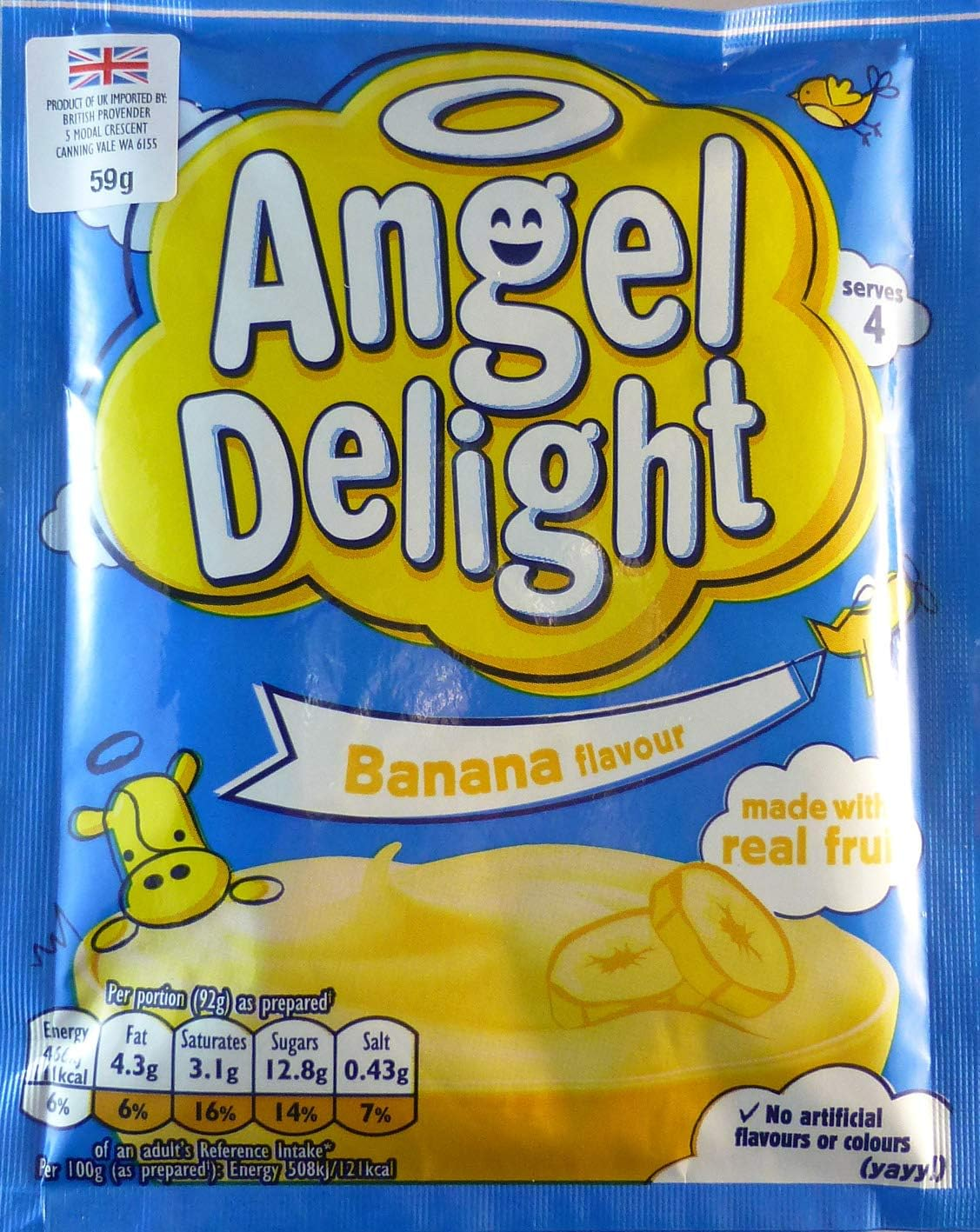 Birds Angel Delight Banana, 59 G image number 1