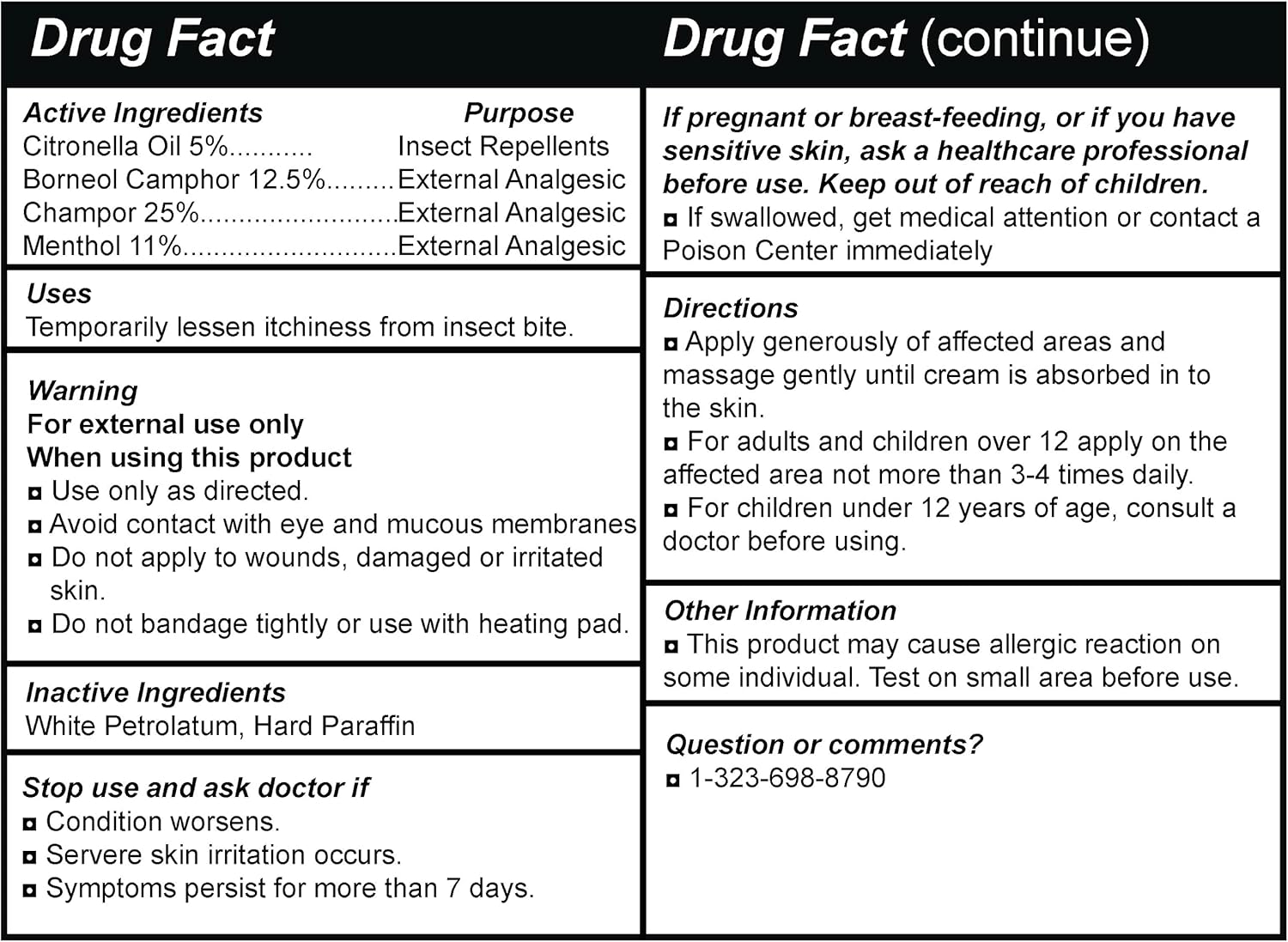 Wang Prom Lemongrass Scented Herbal Balm 50G (Pack of 3) - Pain Relief Rub for Adults (Unisex) - All Ages image number 1