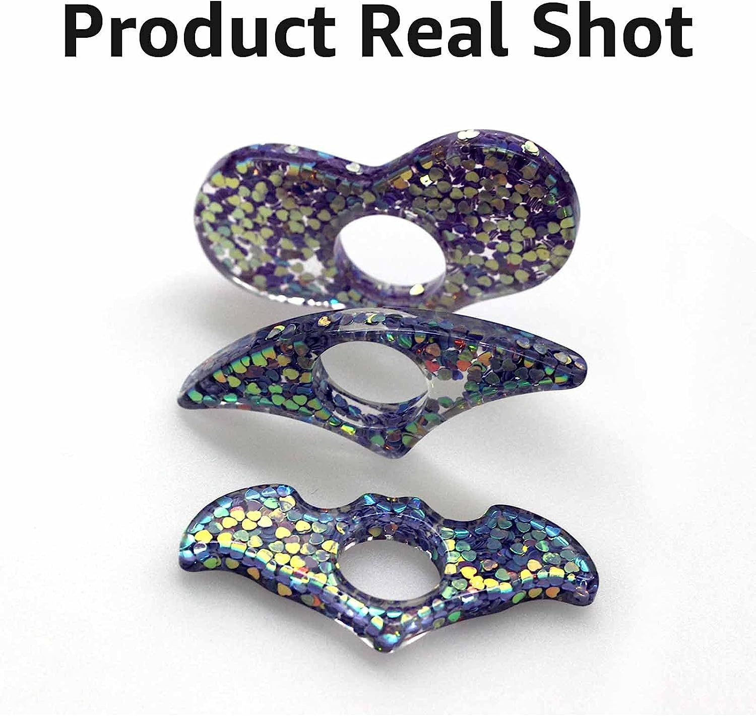 3 Pieces Book Page Holder, Betterjonny Page Holders for Reading Thumb Book Holder, Handmade Resin Holders Light Weight Book Opener Bookmarks Book Reading Accessories for Teachers Book Lovers - A image number 5