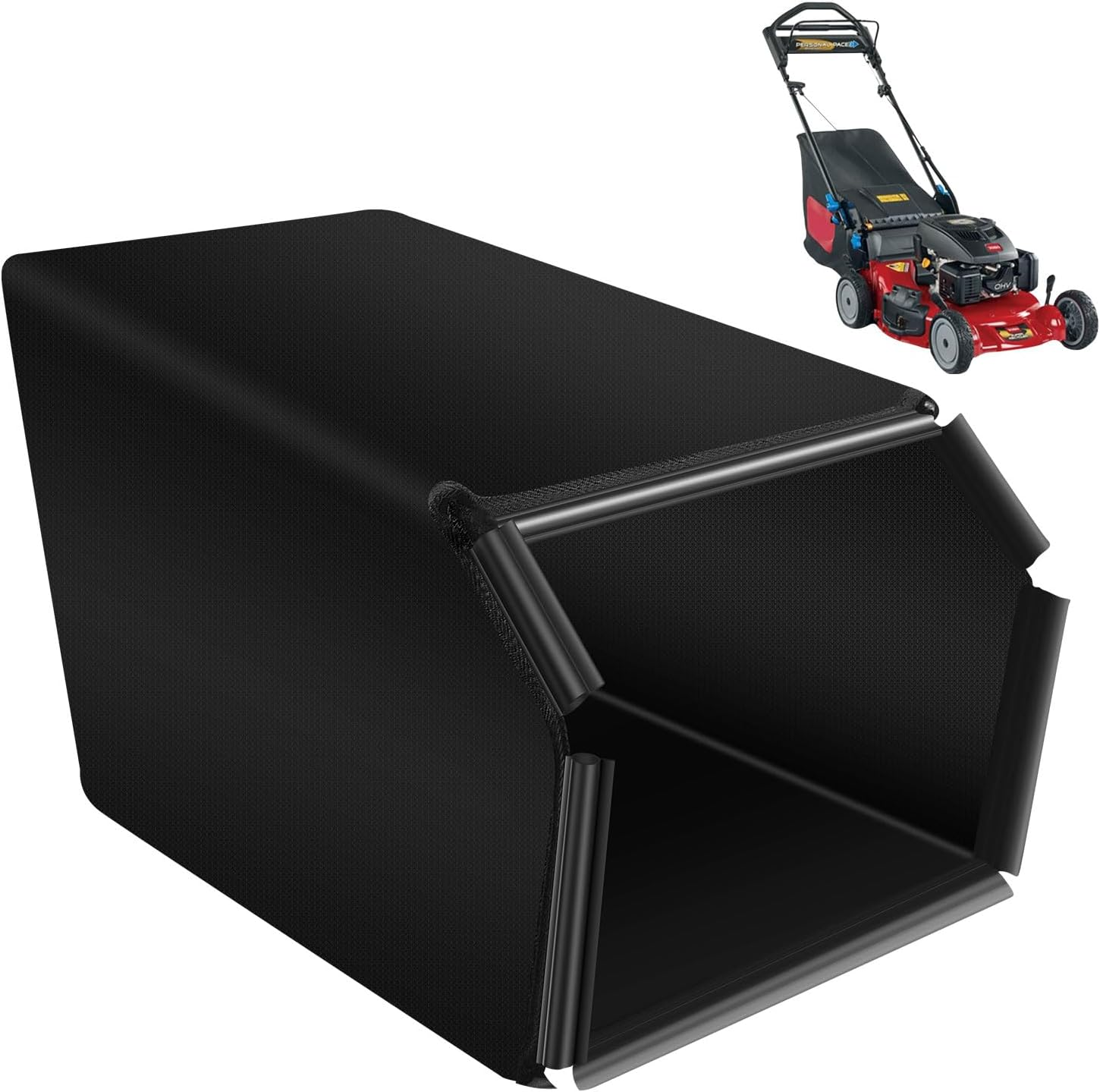 115-4664 Grass Bag - by Braveboy, Compatible with Toro Lawn Mower Xt675 59307 22" Lawn Mower 2009, Fits Model 20330 20331 20370 20371 20377 20378 & More- (NO Metal Frame)