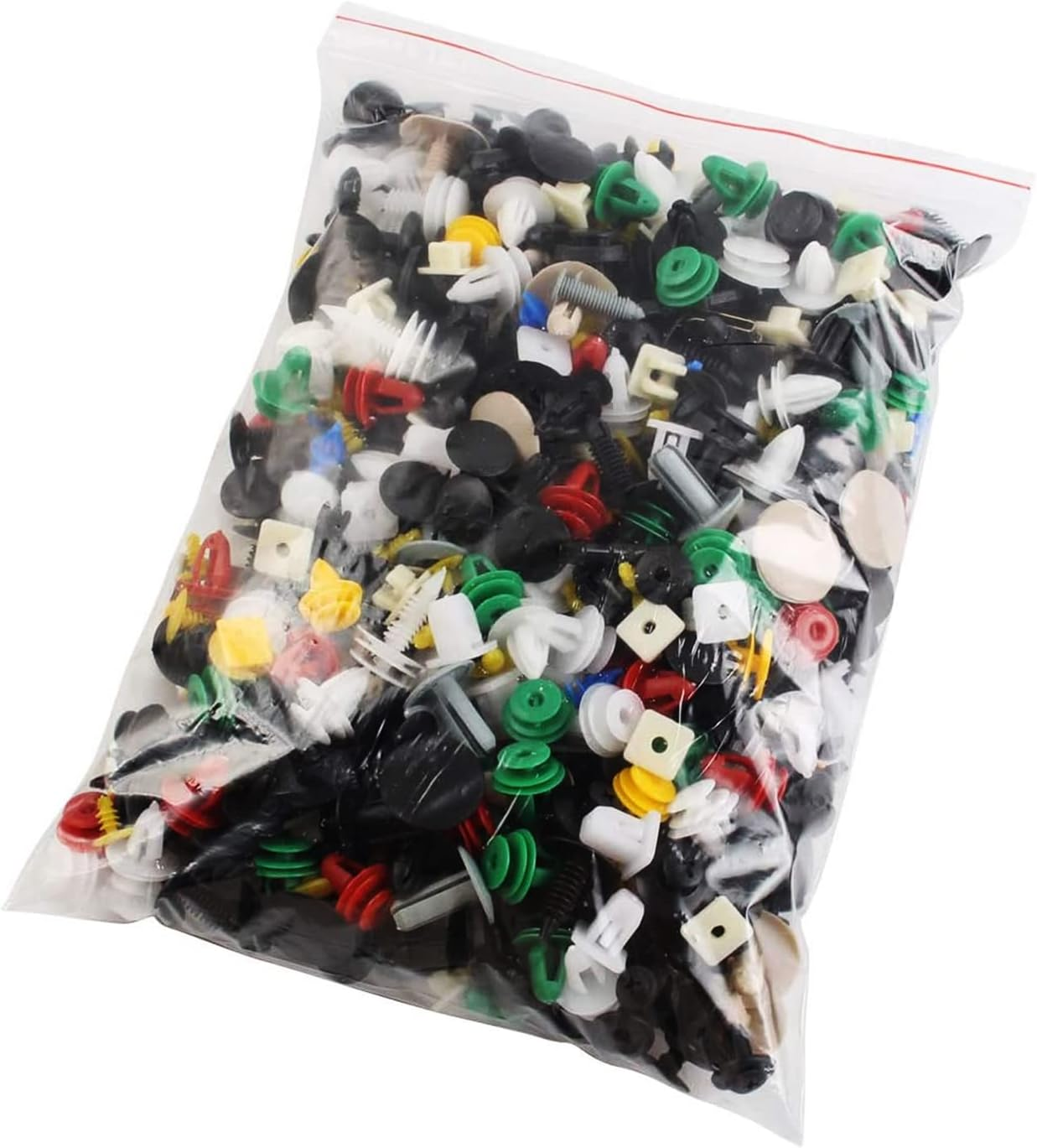 500Pcs Mixed Auto Car Nylon Bumper Retainer Clips & Plastic Fasteners Kit, Body Push Rivets Fender Liner Clips for GM, Ford, Chrysler, Toyota, Lexus, Honda, Acura, Dodge, Jeep image number 2