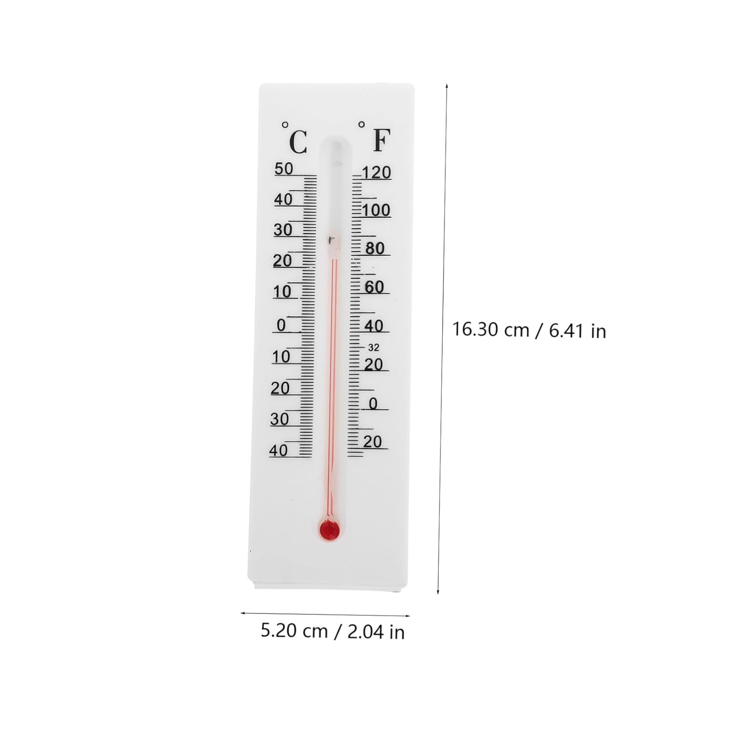 ULTECHNOVO 2Pcs Weatherproof Thermometer Key Hider Box Outdoor Decorative Spare Key Holder Plastic Wall Mount Storage for Home and Garden image number 3