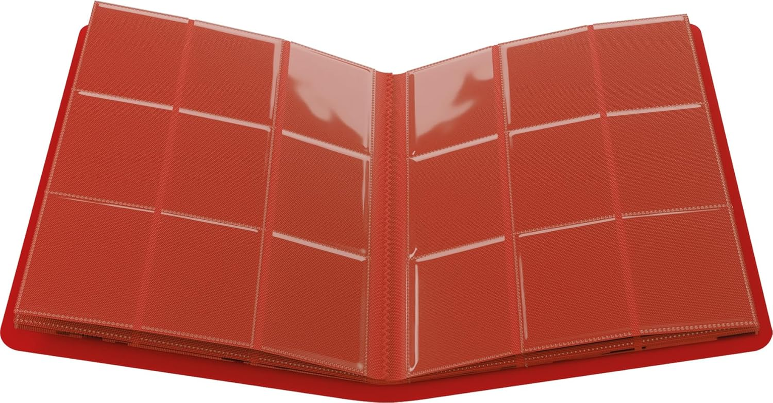 Gamegenic GGS32002ML Casual Album 18-Pocket, Red - Green image number 6