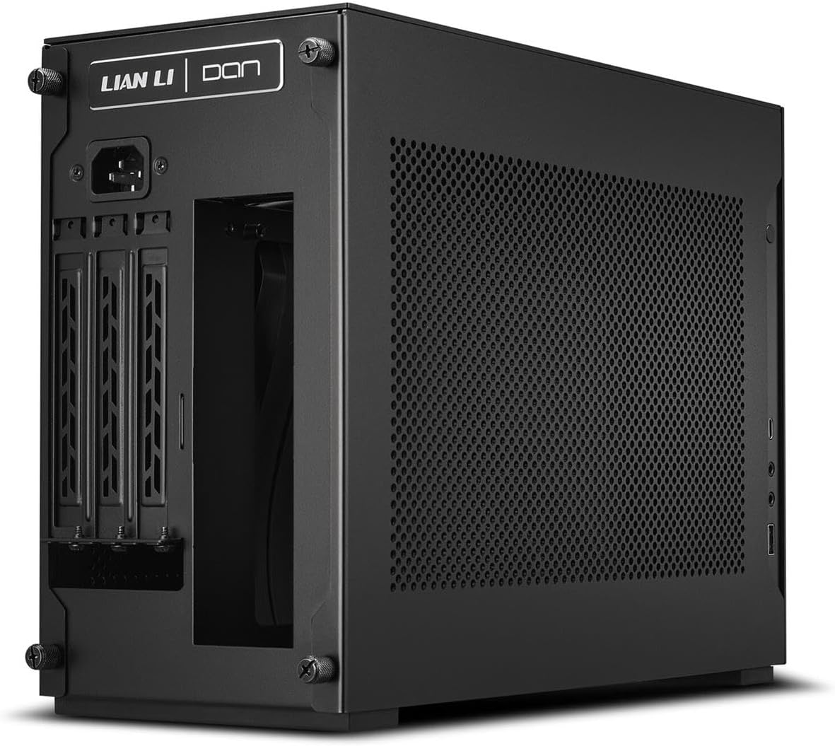 Lian Li A4-H2O Pcle 4.0 11 Litre Small Form Factor Mini ITX Case, Silver image number 2