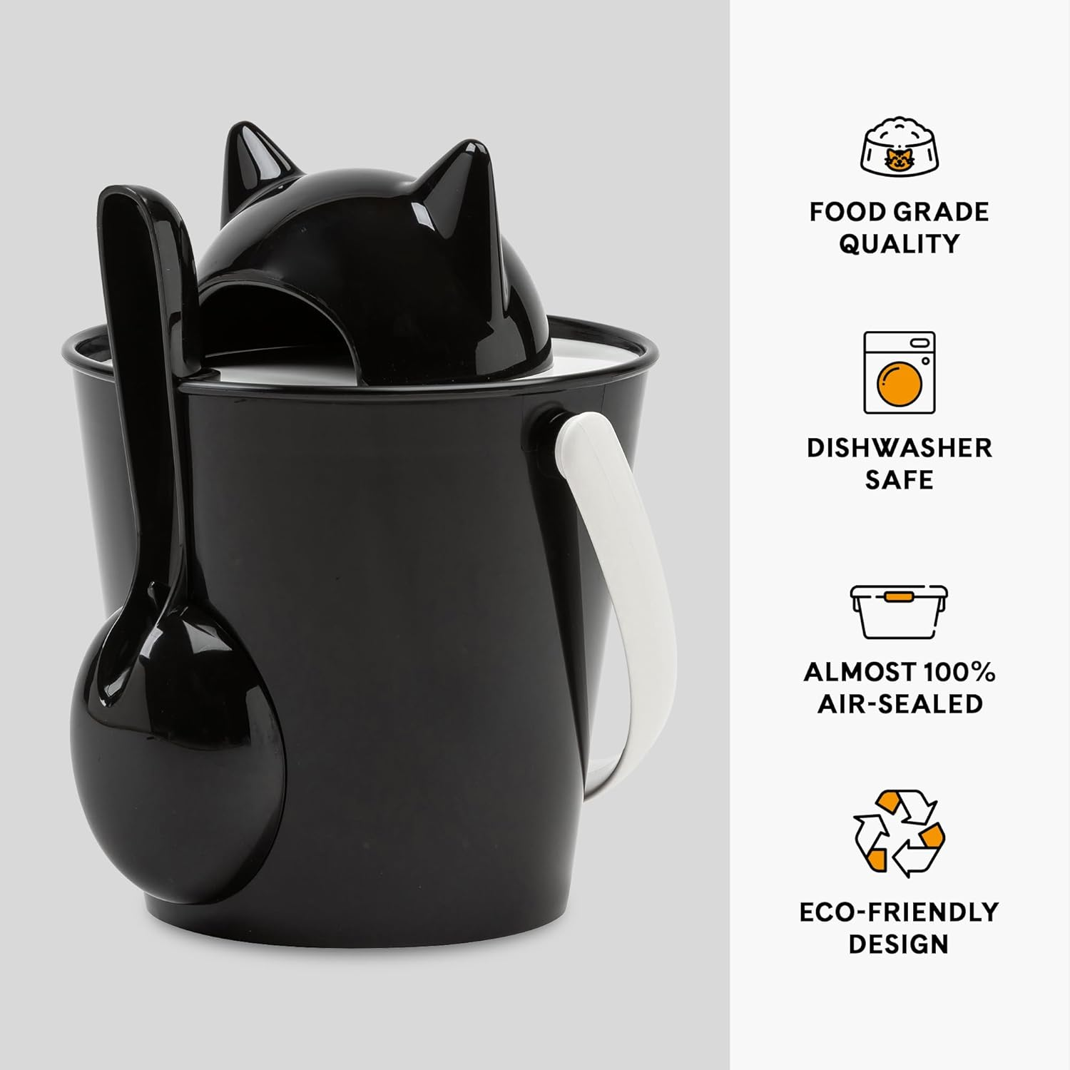 K Brands Crick Cat Stoarge, Black image number 5