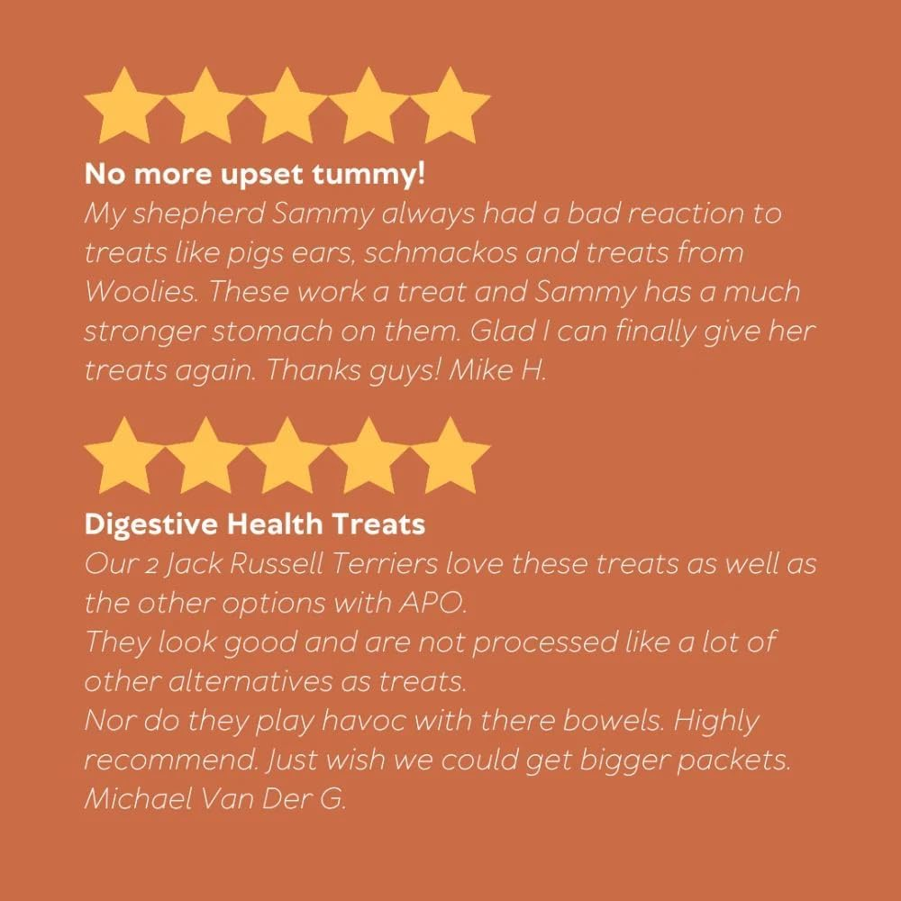 SUPAW&trade; by Australian Pet Organics Certified Organic Digestive Health Dog Treat 150G image number 5