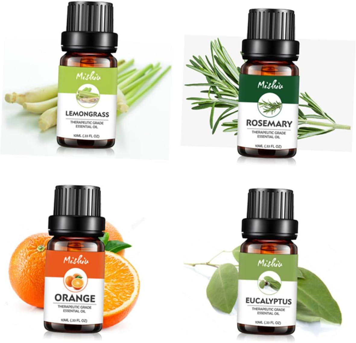 UTHCLO 8Pcs Perfume for Women Essential Oil Glass Perfume Oil Miss Plant image number 3