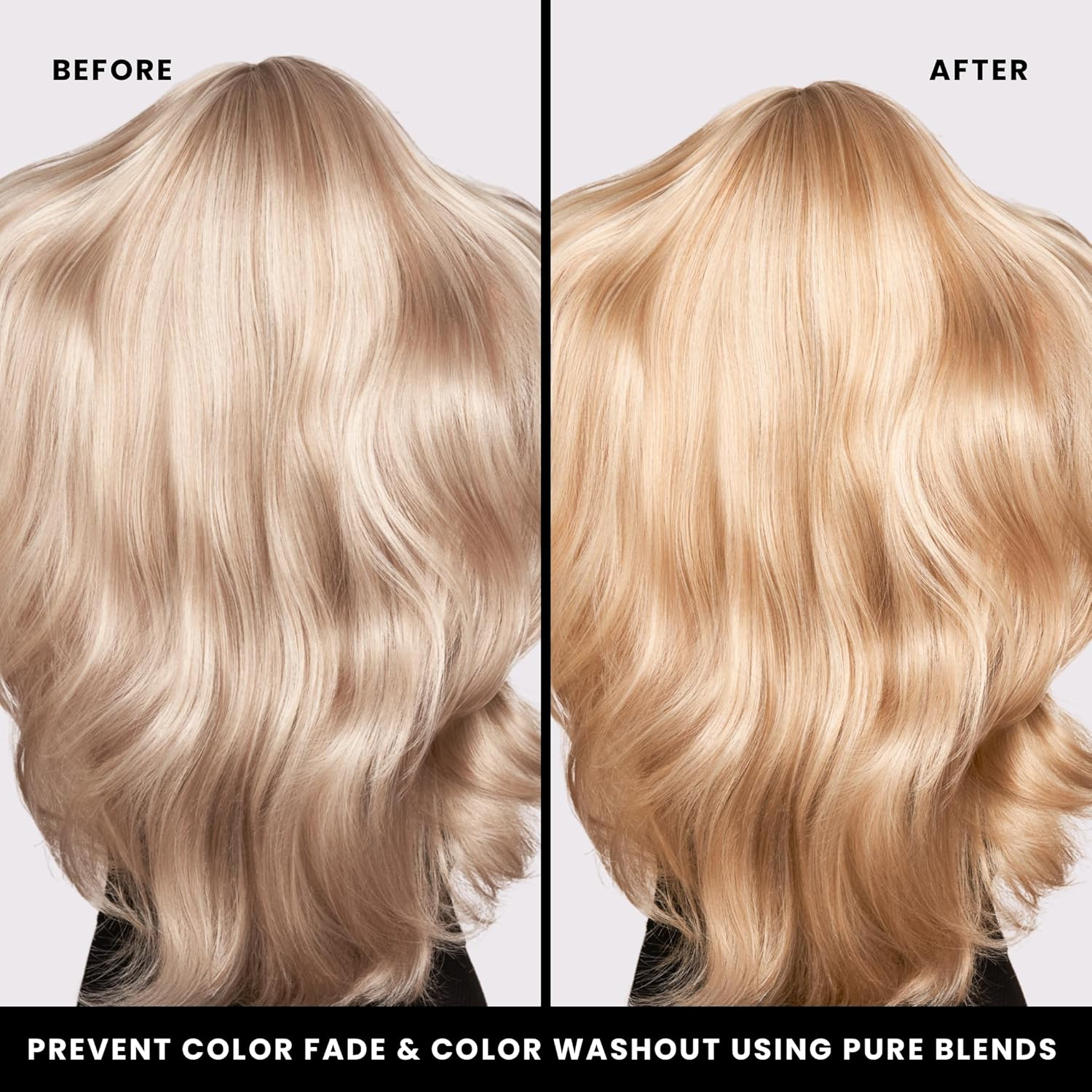 Pure Blends Hydrating Color Depositing Conditioner, Sun Light, Medium, Dark Blonde, 8.5 Oz. image number 1