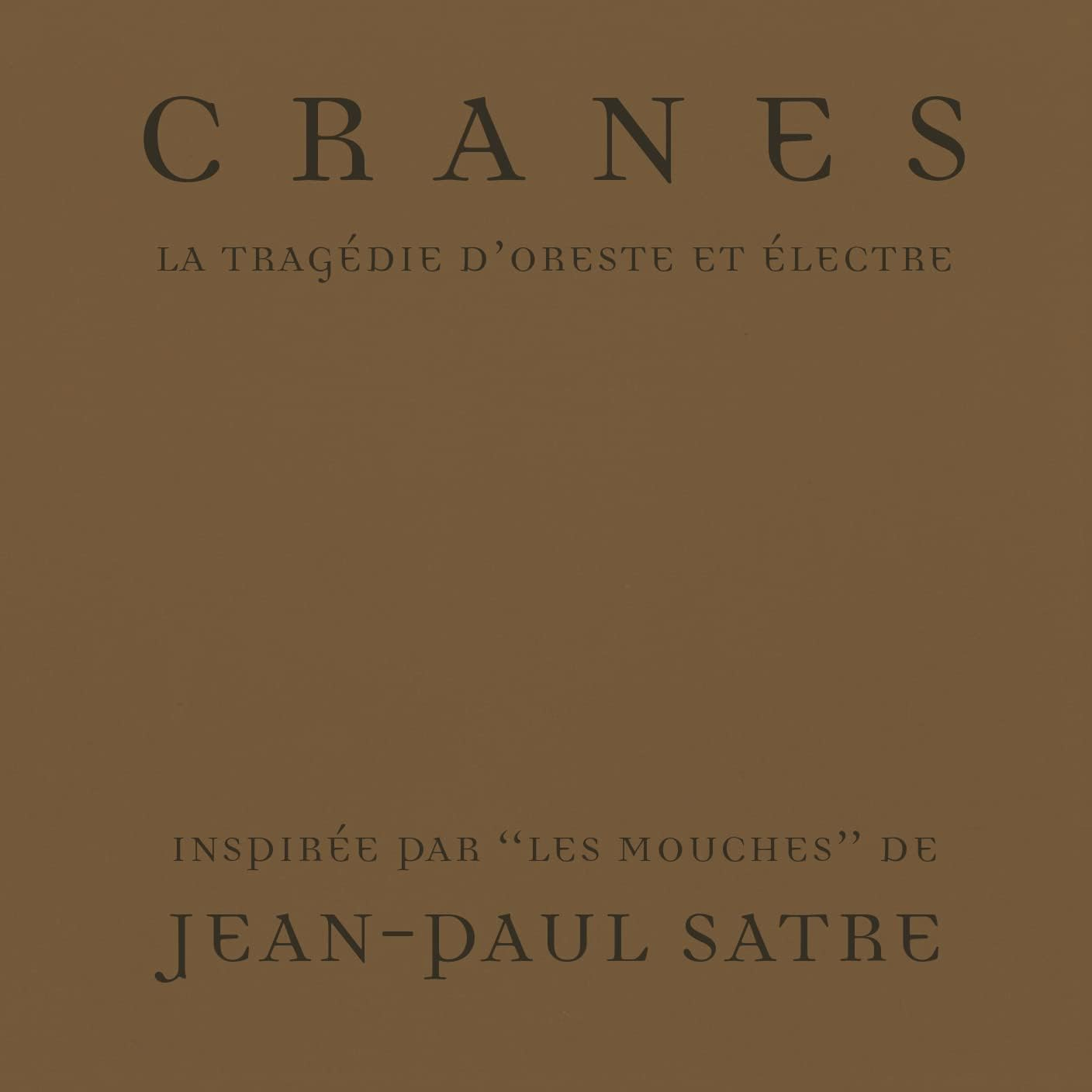 La Tragedie D'Oreste Et Electre - Limited 180-Gram Crystal Clear Vinyl