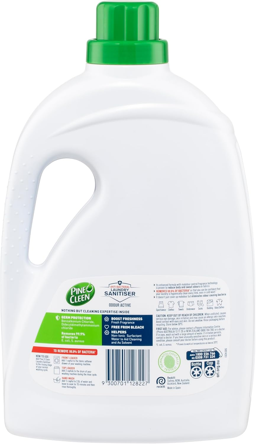 Pine O Cleen Laundry Sanitiser, Odour Active, 2L