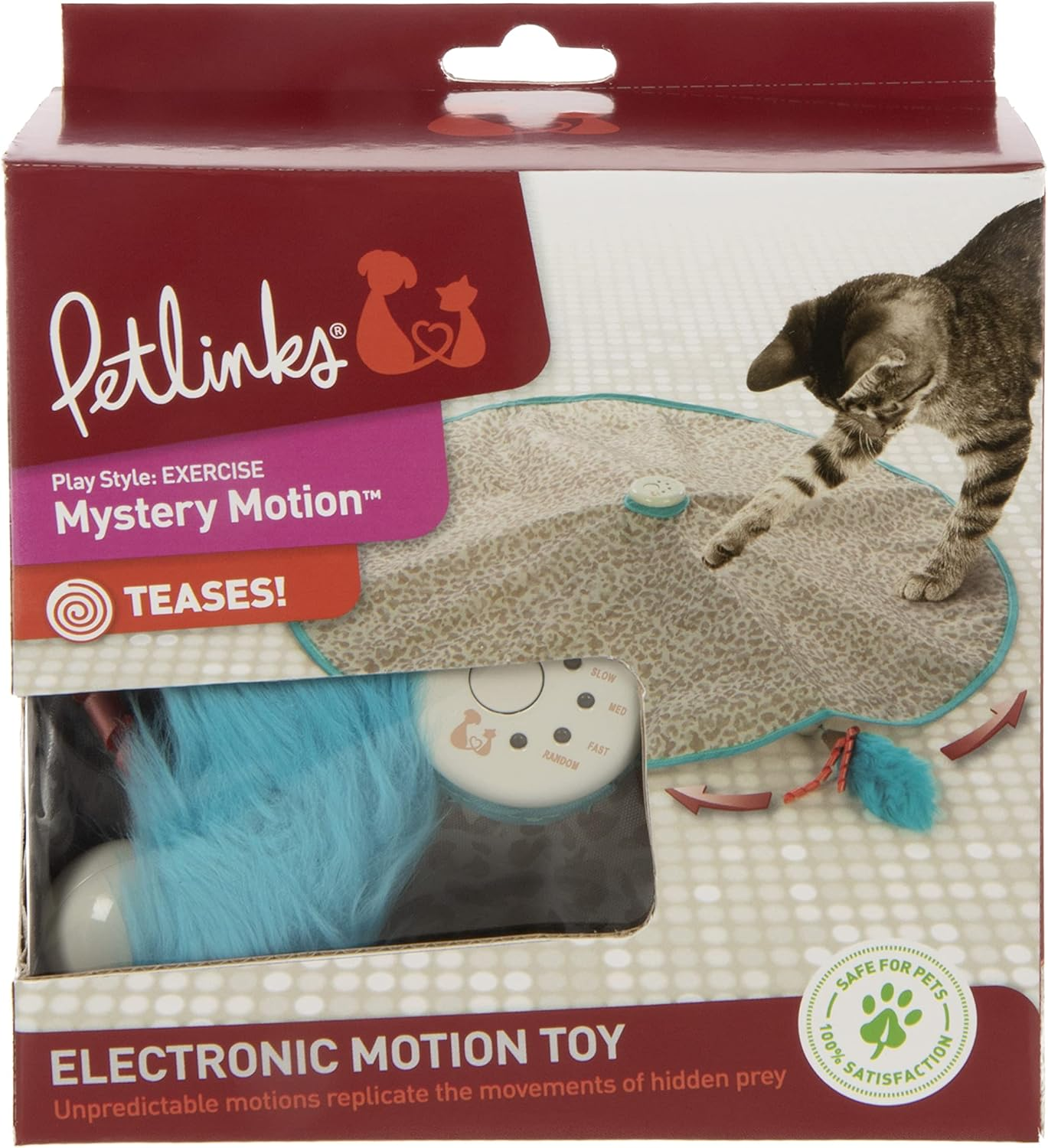 Petlinks Mystery Motion Concealed Electronic Motion Cat Toy, Battery Powered - Randomly Selected Color, One Size image number 4