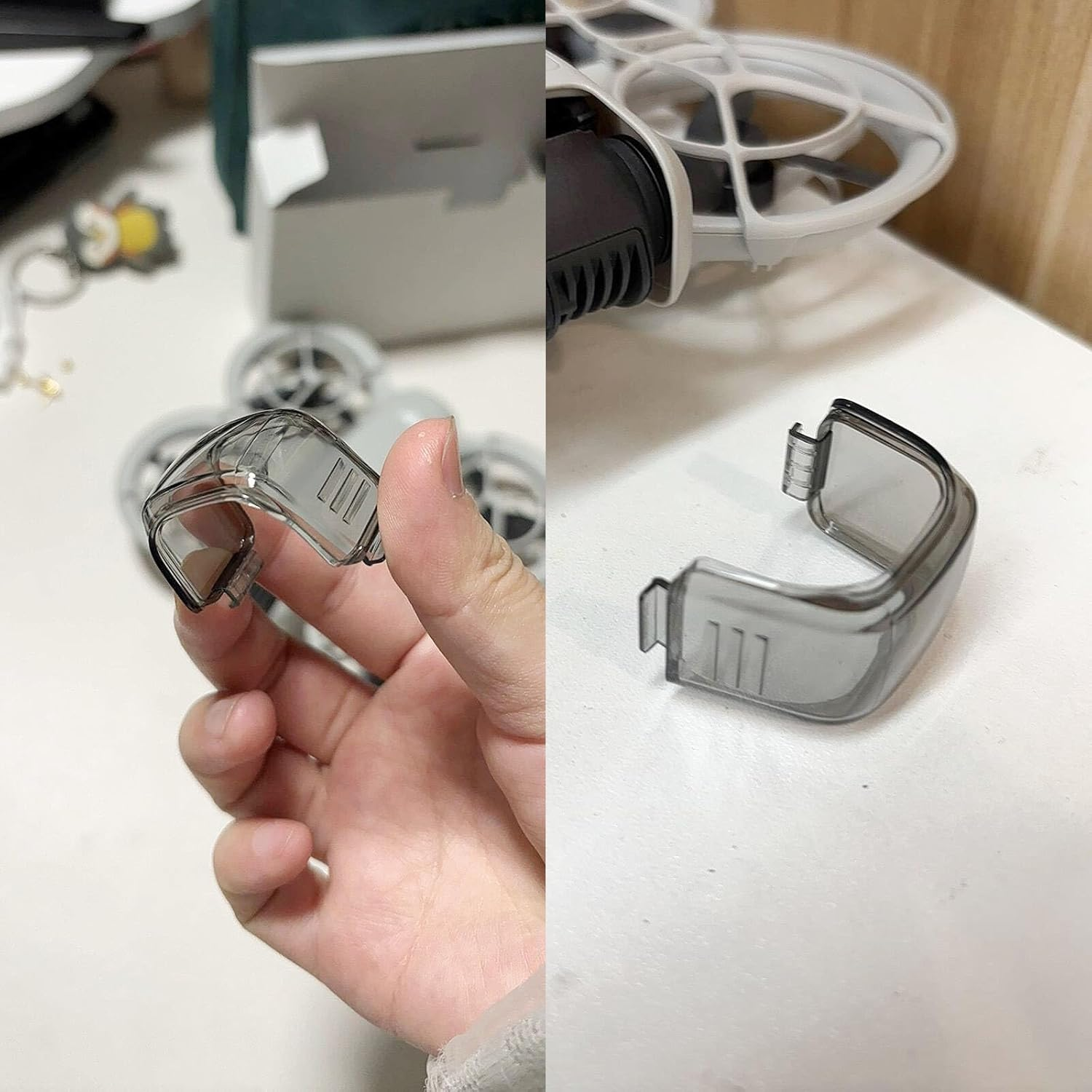 2 Pack Accessories Gimbal Protection Accessories for DJI Neo, Gimbal Cover for DJI Neo Drone, Anti-Collision Protection for DJI Neo Drone Accessories, Gimbal Anti-Collision Protector for DJI Neo image number 4