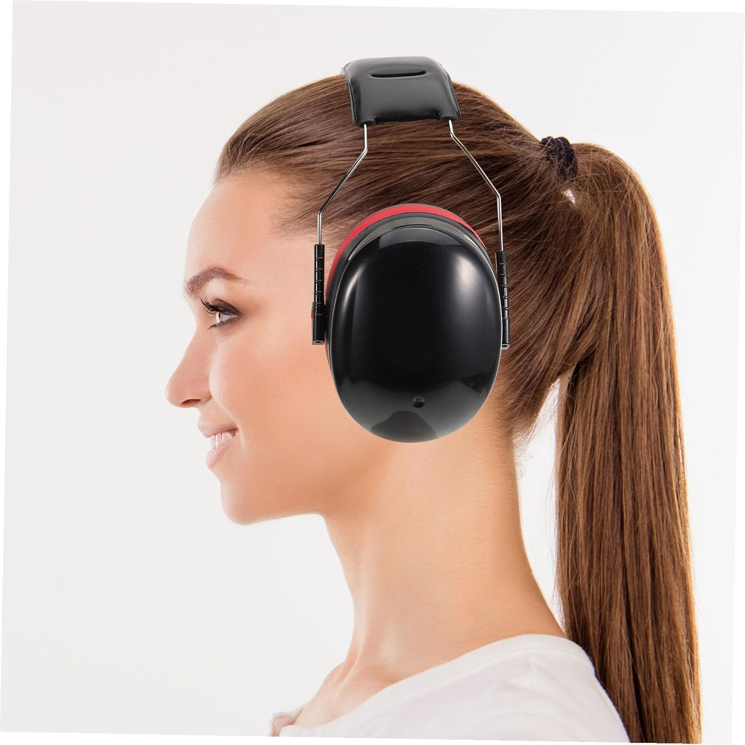 HIAKDOFT Noise Reduction Drum Set Headphones for Soundproof Earmuffs with Noise Attenuation Breathable Abs Sponge Ear Protection for Indoor Outdoor Use image number 1