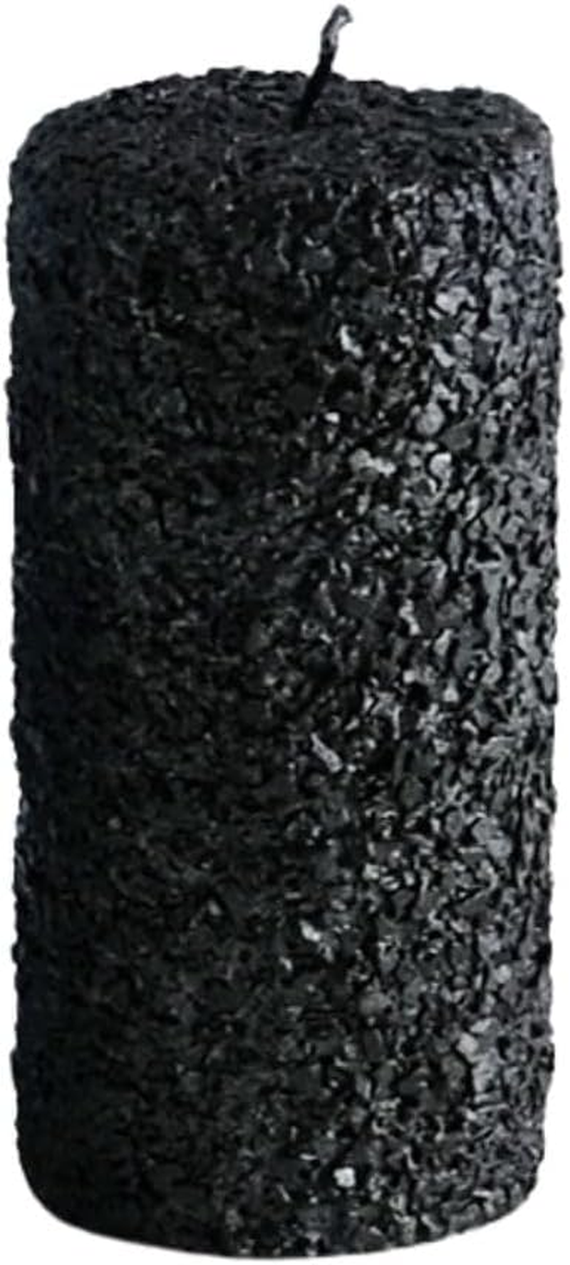 Shisei 107125 Flex Candle Pillar, Size Large, Interior Light, Black, Diameter 2.8 X Height 5.9 Inches (7 X 15 Cm) image number 3