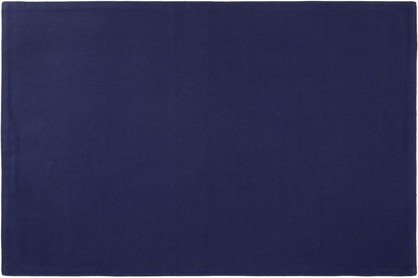 Maxwell & Williams Cotton Classics Cotton Place Mat, Navy, 45 X 30 Cm