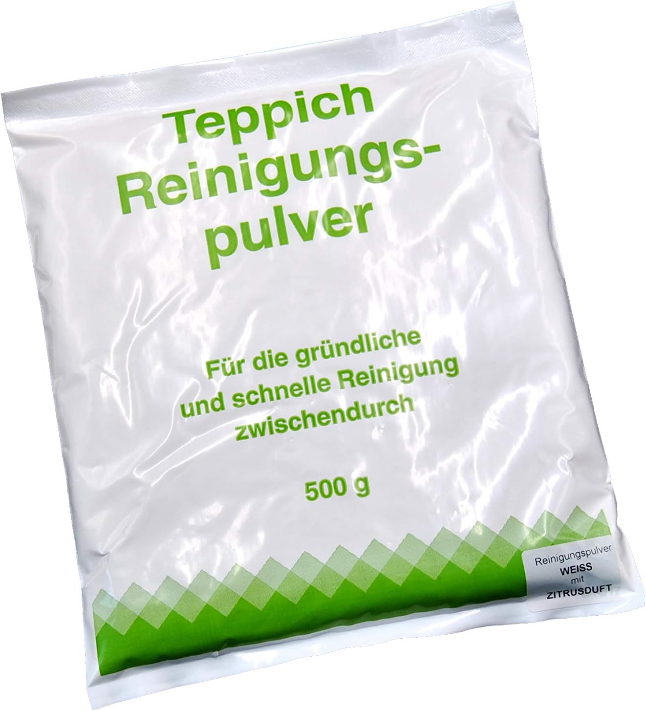 Carpet Cleaning Powder White with Citrus Fragrance 500 Grams 3 Years Durable image number 2