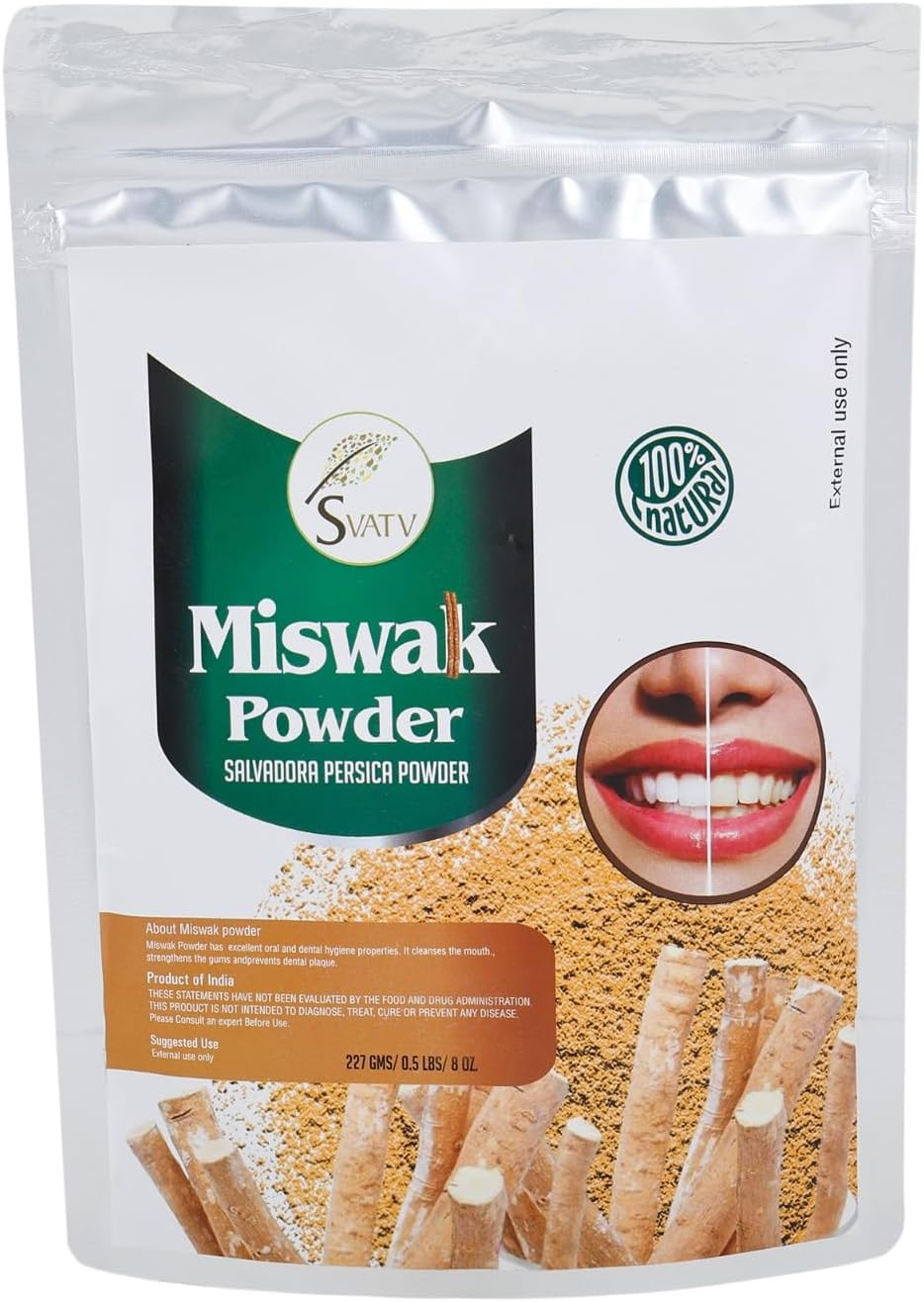 SVATV Miswak Powder 227 Gram (8 Oz) image number 5