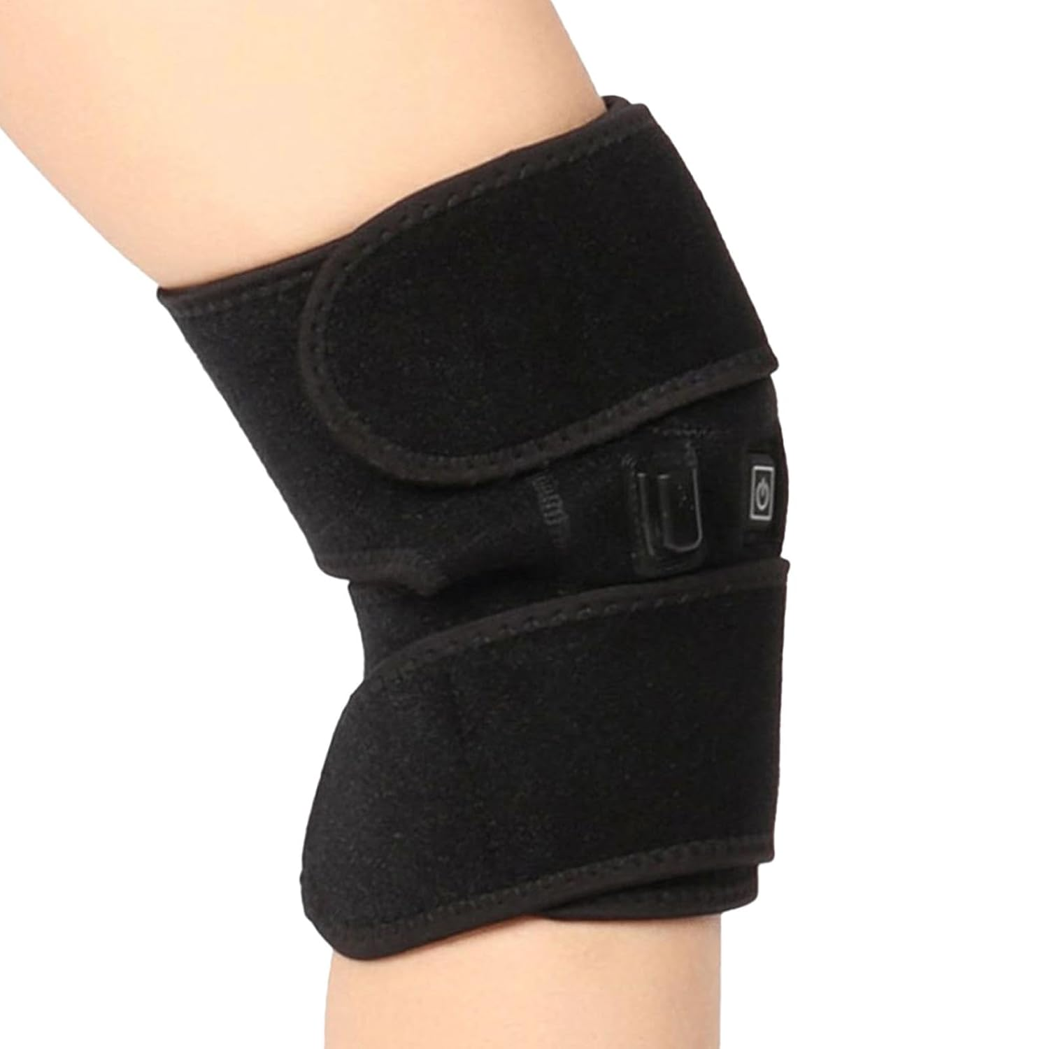 Knee Support for Men | Adjustable Heated Knee Wrap USB Knee Brace,Portable Knee Warmer, Legs Heating Pad for Home, Office, Travel, Winter, Outdoor Activities image number 4