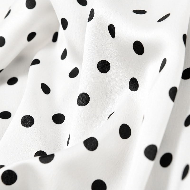 50Cm 1950S Vintage Retro Polka Dots Square Scarf Head Neck Scarves Kerchief Neckerchief - Green image number 2