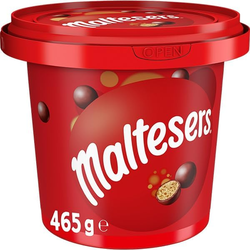 Maltesers Milk Chocolate Snack and Share Gift Bucket 465G image number 5
