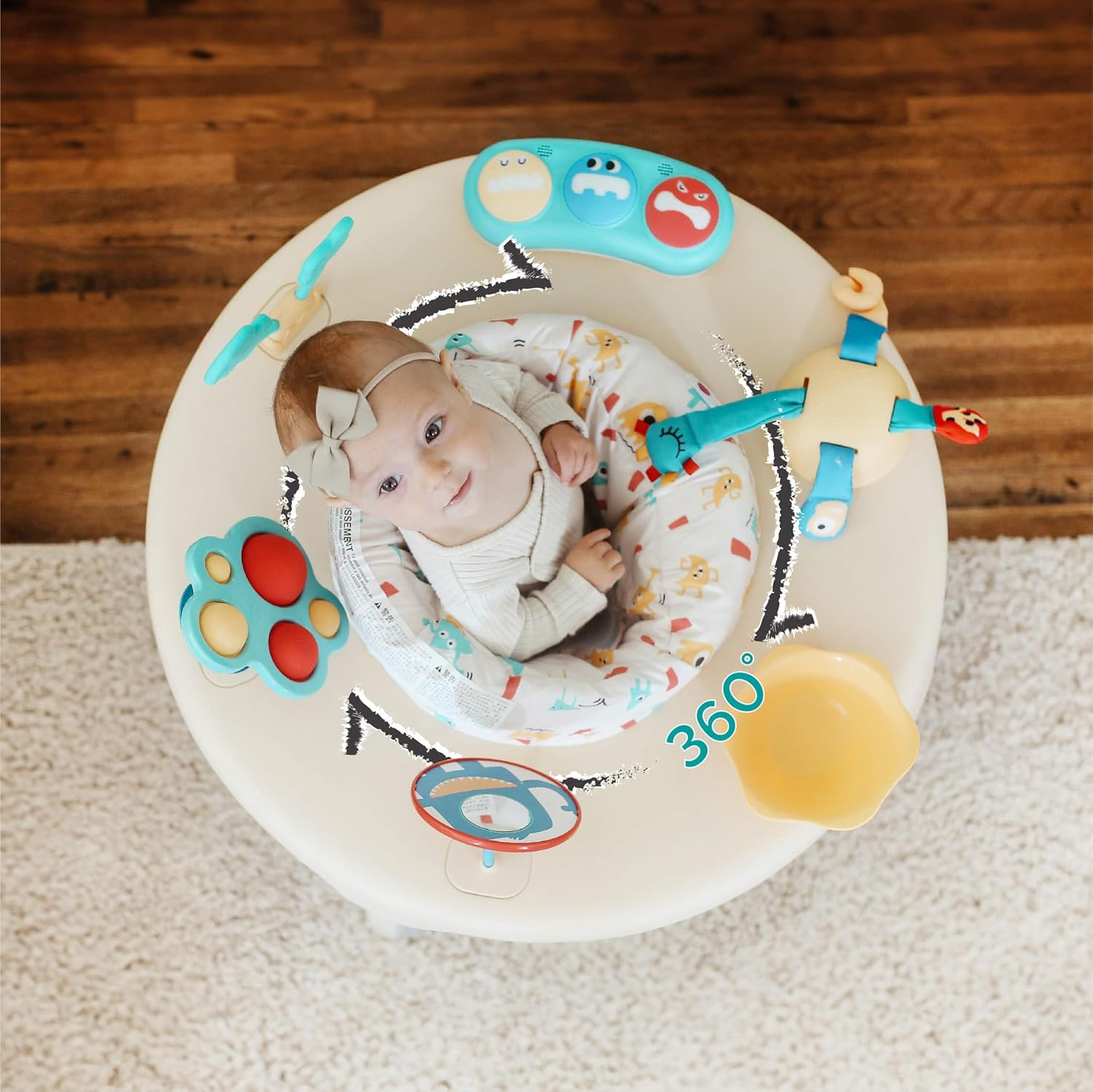 Oribel Portaplay - Convertible Activity Center - Monsterland Adventures image number 5